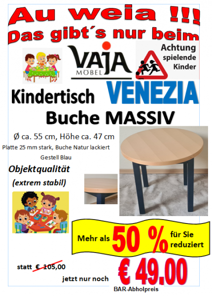 Kindertisch Venezia